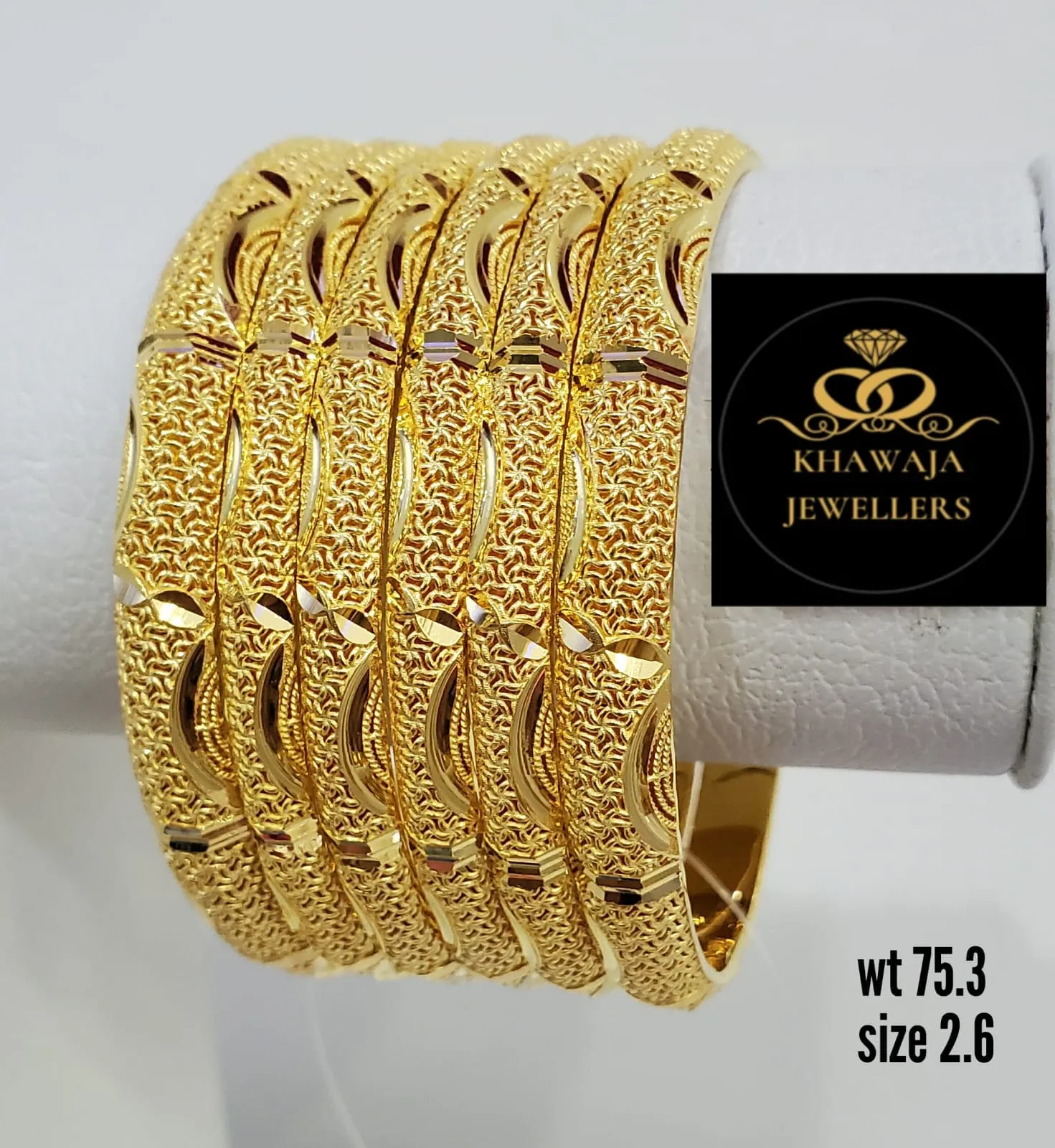 Gold Bangles Item 15