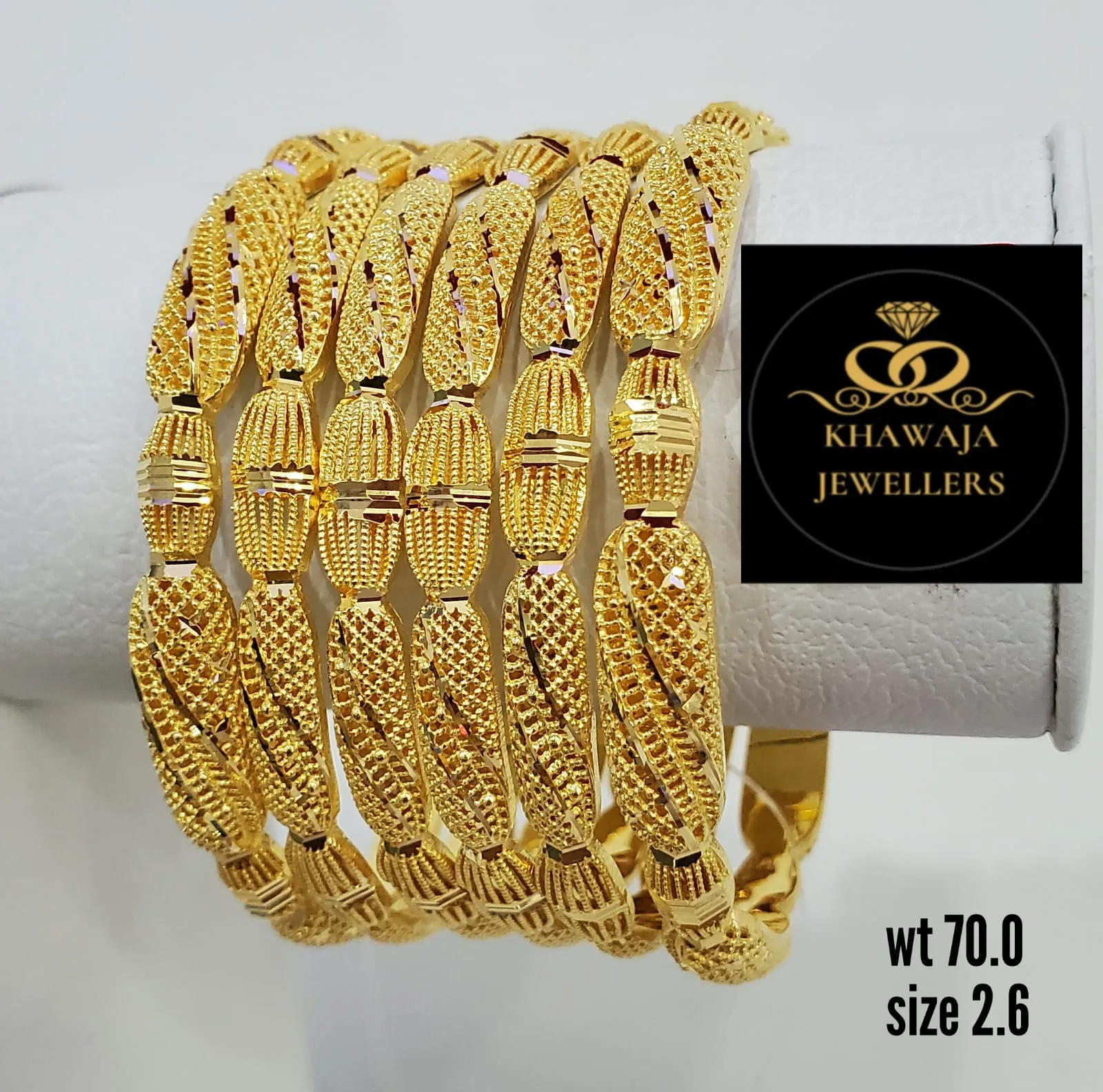 Gold Bangles Item 19