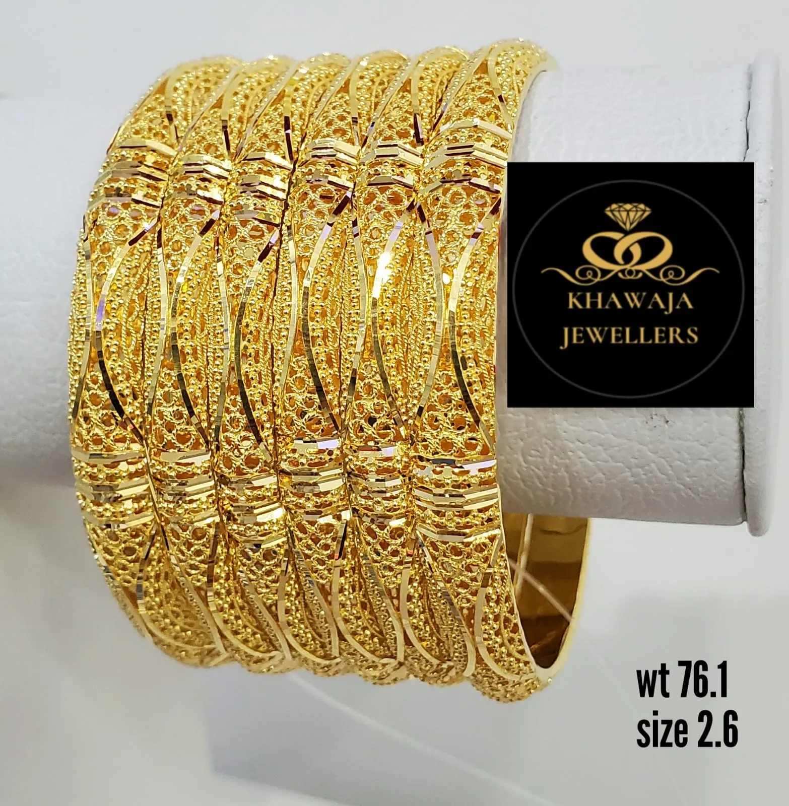 Gold Bangles Item 20