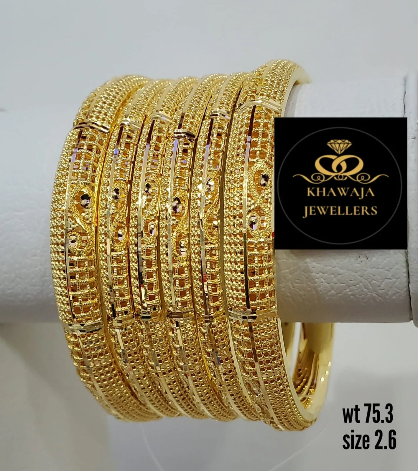 Gold Bangles Item 26