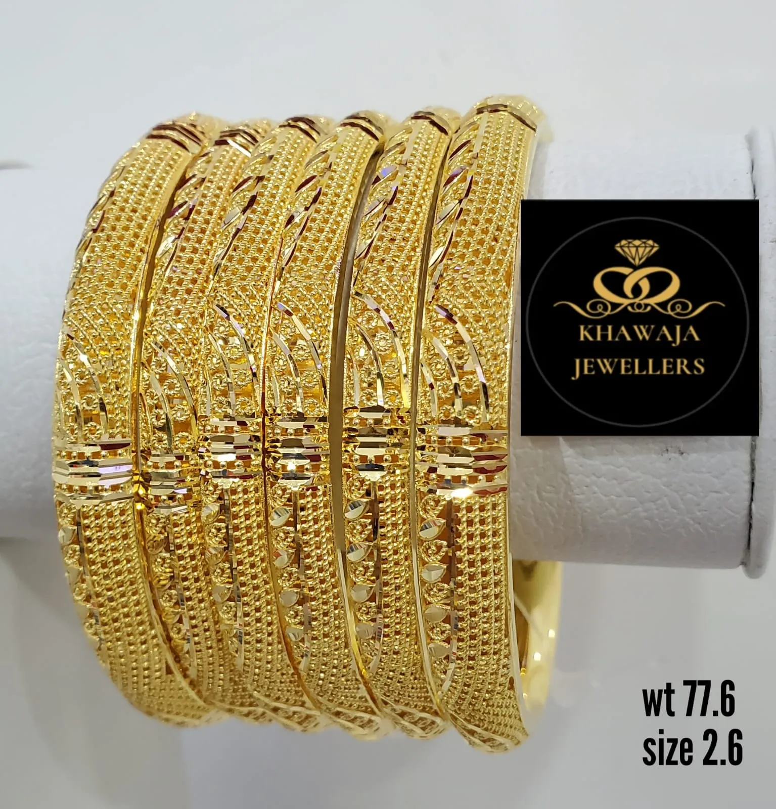 Gold Bangles Item 37