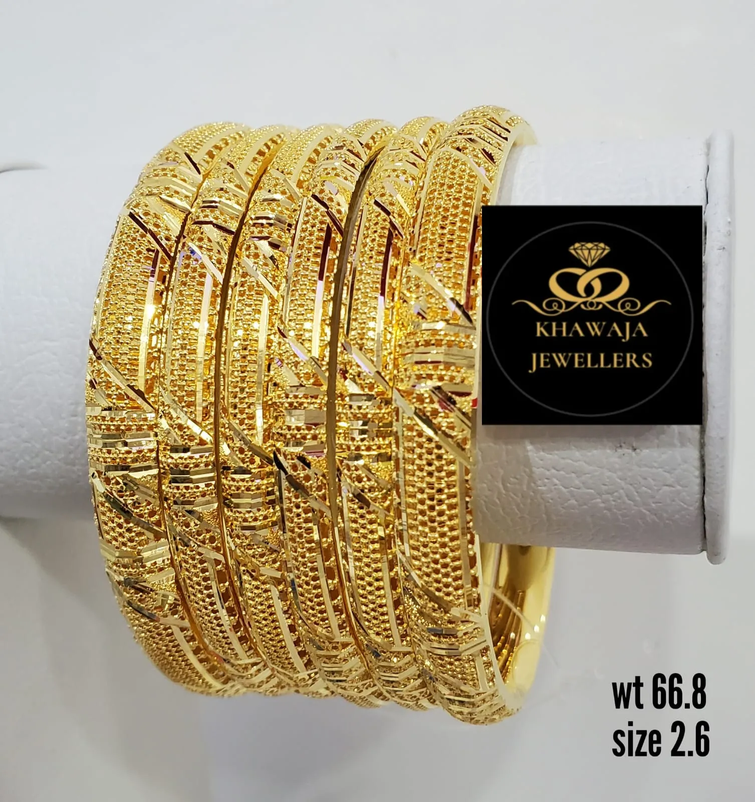 Gold Bangles Item 39