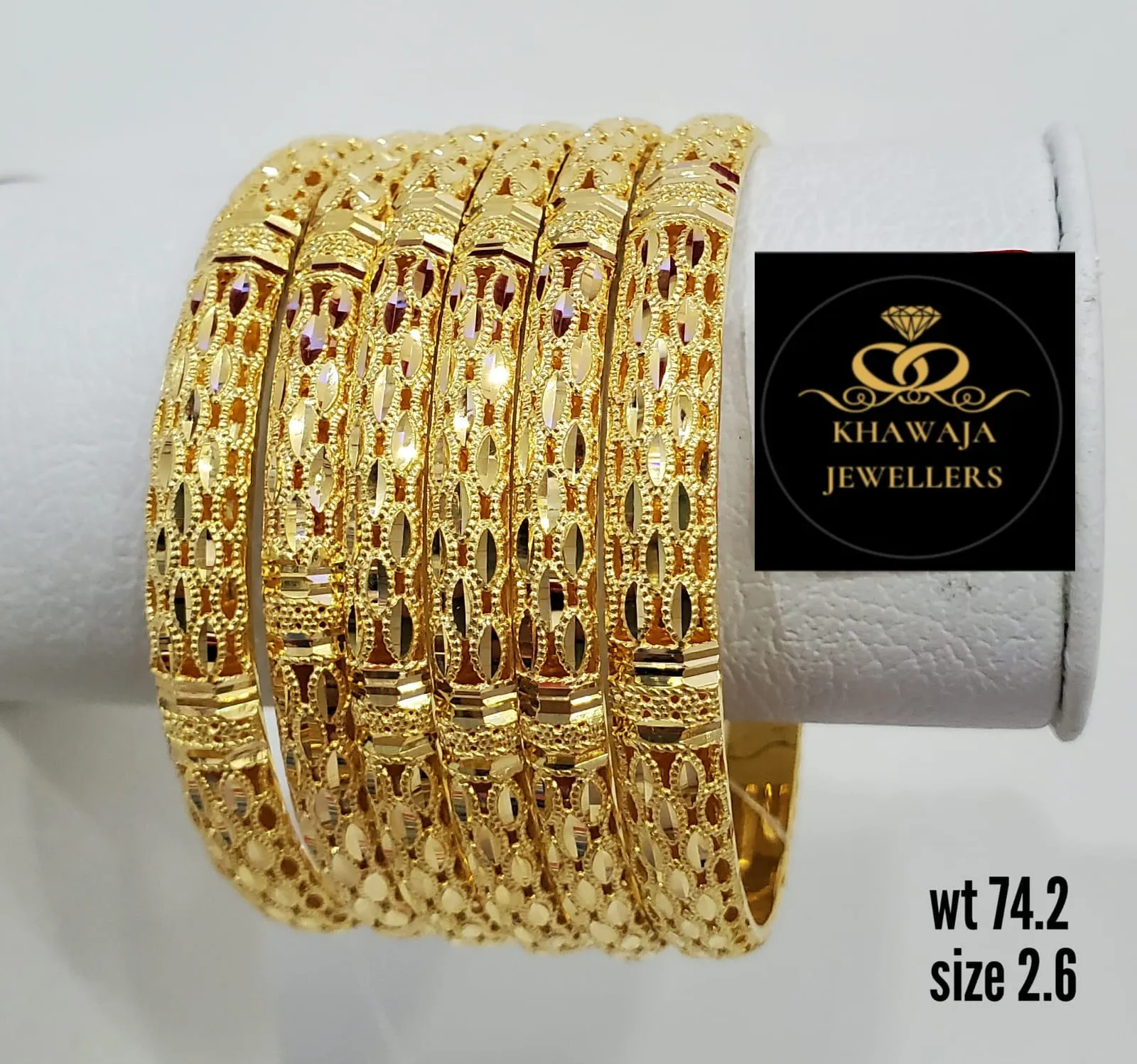 Gold Bangles Item 5