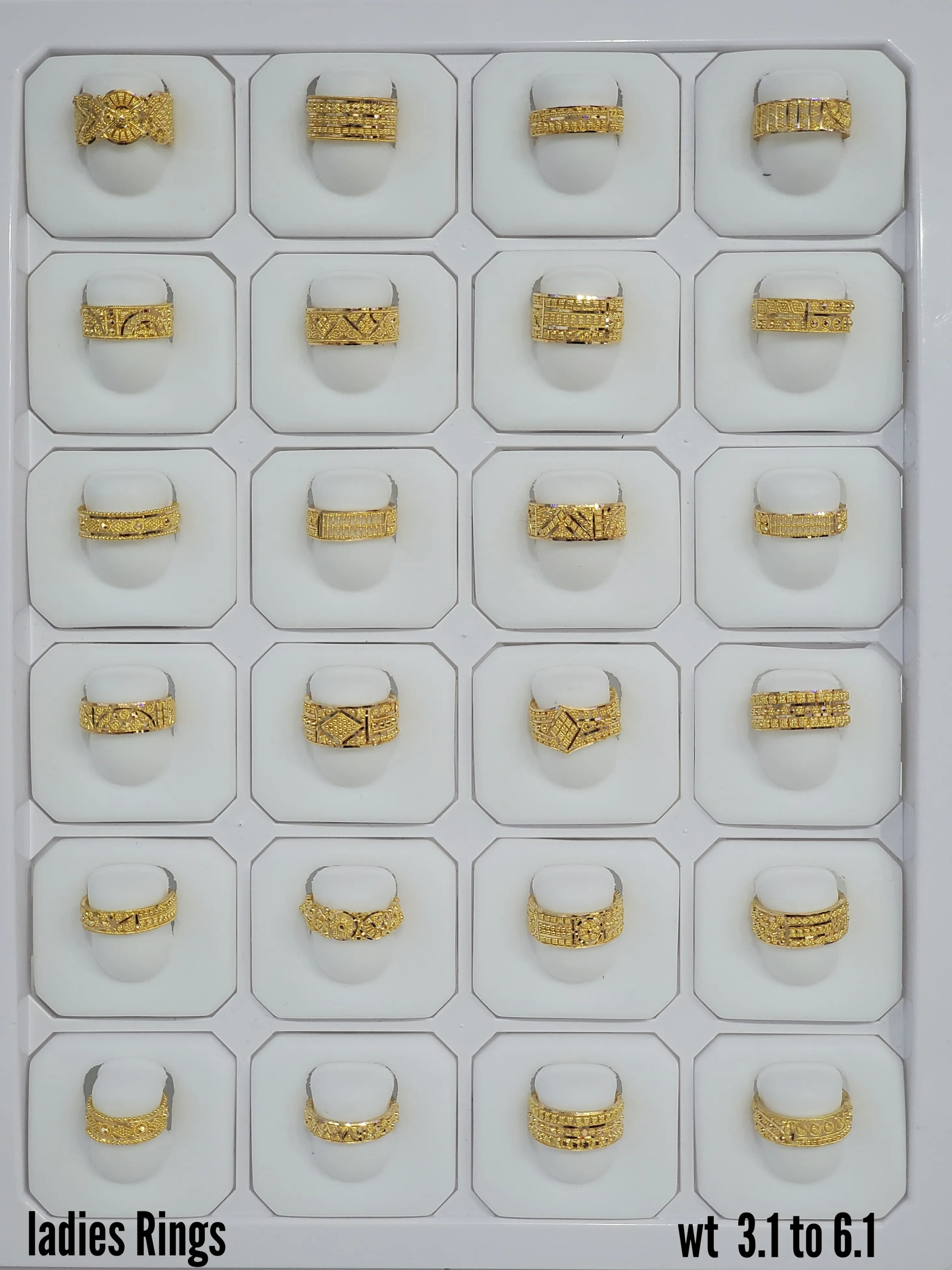 Gold Rings Item 18